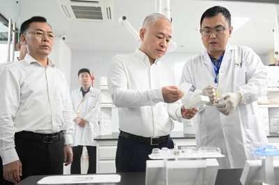 丁晖调研生物制造产业高质量发展工作